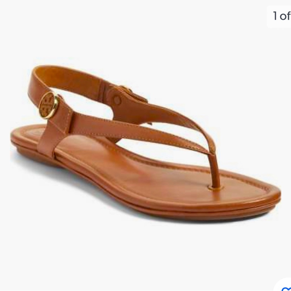 Like new ✨GU Tory Burch “Minnie Travel Sandal”